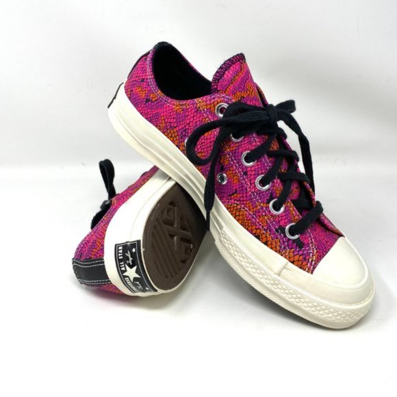 💖MEGA SALE💖Converse Women 570356C CHUCK 70 OX Digital Daze Pink Egret - Picture 6 of 9